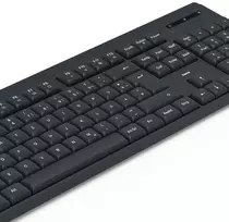 Rinkinys Klaviatūra su pele Hama CK-100/WKM-100 belaidė juoda