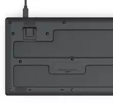 Klaviatūra Hama CK-100/WKM-100 su laidu 100% (full-size) juoda