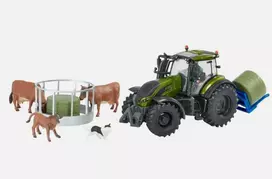 TOMY Britains Metalic Žalias Valtra komplektas 43323