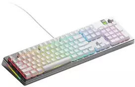 Glorious GMMK 3 Pro 100 % Custom žaidimų klaviatūra – Pre-Built, ANSI US išdėstymas, Fox Switches, sidabro spalvos