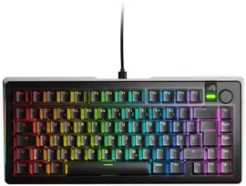 Glorious GMMK 3 Pro 75 % Custom Gaming-klaviatūra - Pre-Built, ISO (DE), Fox Switches, juodas