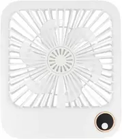 OEM stalo ventiliatorius su reguliuojamu stovu W30 baltas