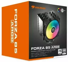 COUGAR CGR-FZA85-ARGB Procesorius Orinis aušintuvas Juoda