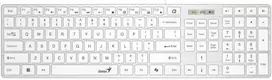 Genius SlimStar 126 COPILOT klaviatūra su laidu (USB) CZ/SK, balta