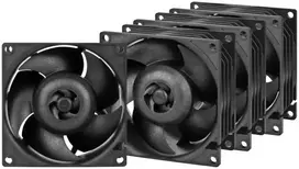 ARCTIC S8038-7K serverio korpuso ventiliatorius 7000rpm PWM 80mm VERTĖ 4vnt.