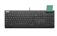 Klaviatūra Lenovo LENOVO klaviatūra su laidu Smartcard Klaviatūra II CZ/SK - USB juoda