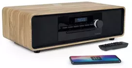 Muzikinis centras Thomson Thomson Mini Tower COZY Bluetooth CD radijas DAB radijas 60W