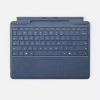 Mėlyna Microsoft Surface Pro Klaviatūra with Stiftaufbewahrung, klaviatūra - mėlynas, DE-išdėstymas, for Surface Pro (11. Edition)/10 verslui/9/8