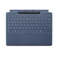 Mėlyna Microsoft Surface Pro Klaviatūra with Slim Pen, klaviatūra - mėlynas, DE-išdėstymas, for Surface Pro (11. Edition)/10 verslui/9/8