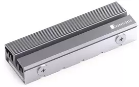 Jonsbo M.2-6 SSD cooler – pilkos spalvos