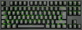 Klaviatūra žaidimams GENESIS THOR 404 TKL DE su pašvietimu RGB mechaninė Juoda GATERON Geltonas PR