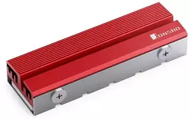 Jonsbo M.2-6 SSD aušintuvas 2280 – raudonos spalvos