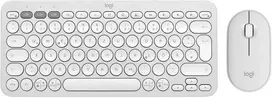 Klaviatūra Logitech Pebble 2 Combo, Wei, Kabellos, Deutsch, 920-012204