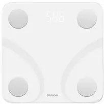 Proove išmaniosios svarstyklės Balance Bluetooth baltos spalvos