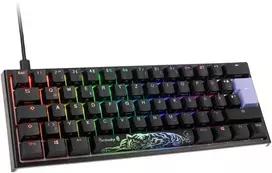 Ducky One 2 Pro Mini Klaviatūra žaidimams, RGB LED - Cherry Sidabrinis