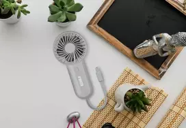 NOVEEN F220 įkraunamas USB rankinis ventiliatorius
