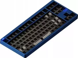 Klaviatūra Nuphy Nuphy - NuPhy Gem80 QMK/VIA Wireless Custom Mechaninė klaviatūra - Belaidė Klaviatūra Mechaniczna Mystic Indigo Brak Brak keycapów