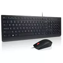 Lenovo Essential Klaviatūra su laidu ir pelė | Klaviatūros ir pelės rinkinys | su laidu | su pele | Nordic | Juodas