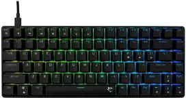 White Shark Baltas Shark Baltas Shark HAMACHI Gaming Membrane Klaviatūra, RGB Lighting, Mėlyna Switch, US išdėstymas, Juodas (GK-1927)