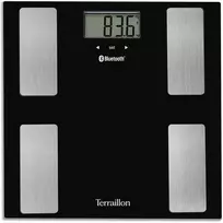 Terraillon Sas TERRAILLON 15490 Smart Connect Juodas El. svarstyklės ir kūno analizatorius