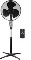 NULL 45W pastatomas ventiliatorius VIENTO-R, juodas, su nuotolinio valdymo pulteliu