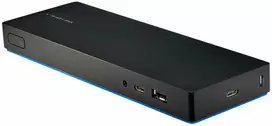 HP Elite USB-C Dock G4| 1 × USB 3.0|1 × USB-C| 3,5 mm Audio Jack|1 × Gigabit Ethernet|1 × HDMI 2.0|1 × DisplayPort|2 × Powered USB 3.0|1 × USB 2.0| Atnaujintas/Renew
