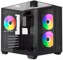 „Nordic Gaming NGC-6864“, Bokštas, PC, Juoda, micro ATX, Mini ITX, Žaidimams, Kelių įrenginių