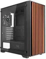 Nordic Gaming NGC-6857, Tower, PC, Juoda, Mediena, ATX, micro ATX, Mini-ITX, Žaidimams, 16,8 cm