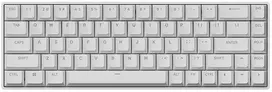 Klaviatūra FGG FIRE68 RGB, Gateron Dual-Rail Universal Switch, Baltas