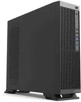 1St Cool 1stCOOL COMPACT 2 korpusas, Micro Tower, AU, USB 3.0, USB-C, CR, 1x 60 mm ventiliatorius, juodas