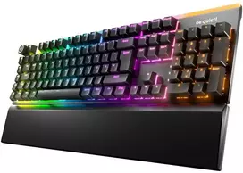 be quiet! Light Mount Silent Linear Klaviatūra žaidimams USB DE RGB