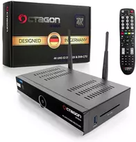 „OCTAGON SPIRIT Baltas 4K UHD Android TV“ priedėlis IPTV