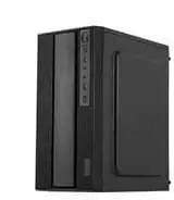 EUROCASE dėklas MC MF-300B, Micro Tower, 1xUSB-C, 2xUSB 3.0, 2x audio, be maitinimo šaltinio
