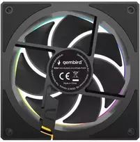 Ventiliatorius Gembird FAN-HURACAN-ARGB-PWM