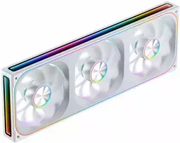 Jonsbo ZA-360 korpuso ventiliatorius, Reverse Blade, PWM, ARGB – 360mm, baltos spalvos