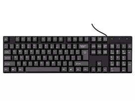Klaviatūra Roger RoGer K1800 su laidu Office Klaviatūra USB