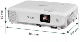 Projektorius Epson | EB-W53 | WXGA (1280x800) | 4000 ANSI lumens | Baltas