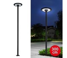 Brilagi-LED lauko gatvės šviestuvas su 3 m aukščio stulpu URBANSPARK LED/60W/230V juodas IP65
