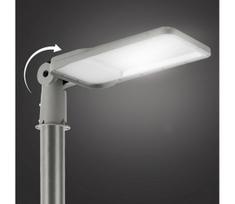 Brilagi -LED Lauko gatvės šviestuvas su lankstu. URBANLIGHT LED/200W/230V pilkas IP65