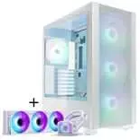 PHANTEKS XT Pro Ultra Tempered Glass Windows, D-RGB + Glacier One 360M25 Gen2 DRGB, 360mm, Bundle - baltas