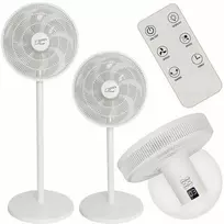 Wentylator LTC Ventiliatorius STOJĄCY 14" 55W, CYFROWY WYŚWIETLACZ, Pultas, 3 POZIOMY PRĘDKOŚCI