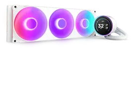 NZXT Kraken Elite 420 RGB LCD balta