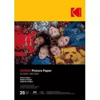 Kodak blizgus A4 fotopopierius 180 gsm, 25 lapai