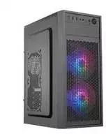 EUROCASE skříň ML N6-530B, ATX, 2x USB-A, 1x USB-C, 2x 120mm ARGB Fan, juoda