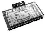 „Alphacool Core GeForce RTX 5090 Epic-X GPU“ vandens blokas, ARGB, su galine plokšte - akrilas