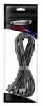 CableMod C-Series Pro Bridged Connection Cable – Variant B, 90°, 16-Pin to 4x 8-Pin PCIe, carbon