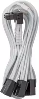 CableMod Pro ModMesh 12V-2×6-Cable, 3x 8-Pin, StealthSense – baltos spalvos, var. A