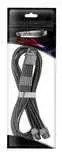 CableMod C-Series Pro ModMesh 12V-2×6-Cable, Sleeved, 16-Pin to 2x 8-Pin, for Corsair Type 4 ir 3 PSUs – juodos spalvos, 60cm