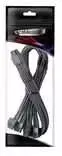 CableMod C-Series Pro ModMesh 12V-2×6-Cable, Sleeved, 16-Pin to 4x 8-Pin, for Corsair Type 4 ir 3 PSUs – carbon, 60cm