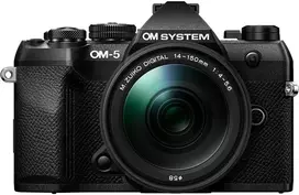 Olympus OM SYSTEM OM-5 Mark II + M.ZUIKO DIGITAL ED 14-150mm F4-5.6 II (Juodas)
